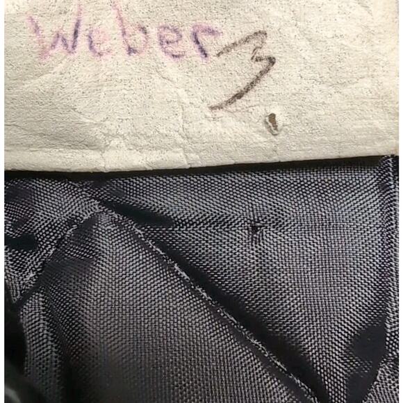 VTG Tuffy Jac Fire Fighter Department Bomber Jacket Mens Size 40L / M Black READ - Picture 13 of 16